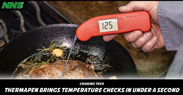WORLD'S FIRST ONE-SECOND INSTANT READ THERMOMETER, THERMAPEN ONE