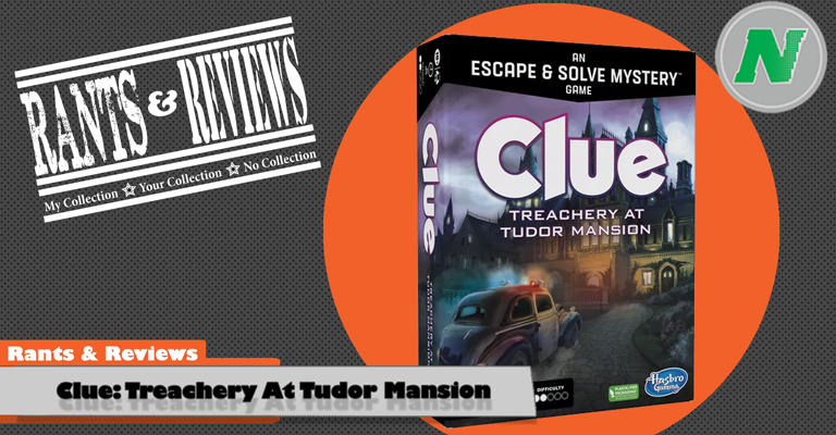 Clue Board Game Treachery at Tudor Mansion Escape Room Game
